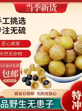 无患子无患果洗手果手工皂原料