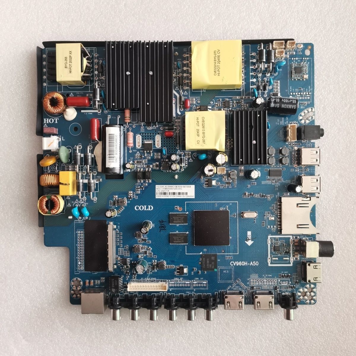 4K网络主板CV638H-D50E50 CV638H-B50 CV960H-A50 智能带wifi