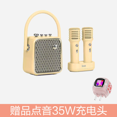 双麦克风音箱定制个性包装图案