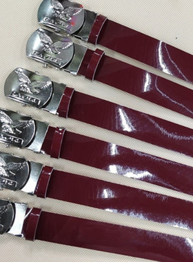 七八十年代裤腰带库存65式滚轮皮带文艺表演内腰带78式怀旧腰封带