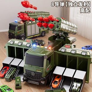 火箭队模型发射新款大号变形消防车玩具孩合金云梯车6喷水4儿童套