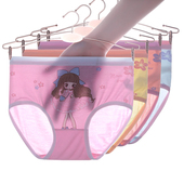 夏天儿童短裤 衩薄款 莫代尔透气平角四角裤 女童纯棉三角内裤 15岁