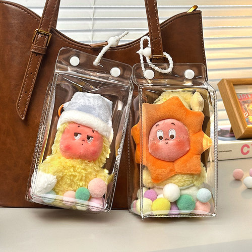 星星人挂件保护套全透明