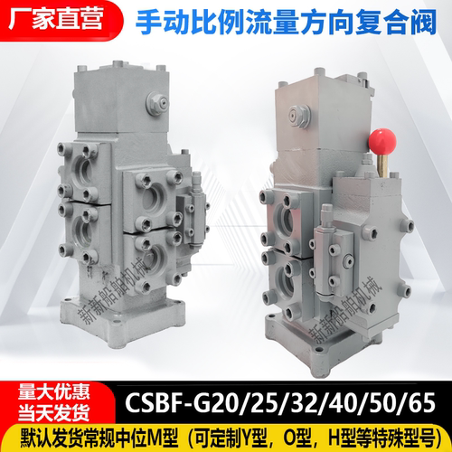 CSBF-G20/25/32/40/50/65配套锚机起网机手动比例流量方向复合阀