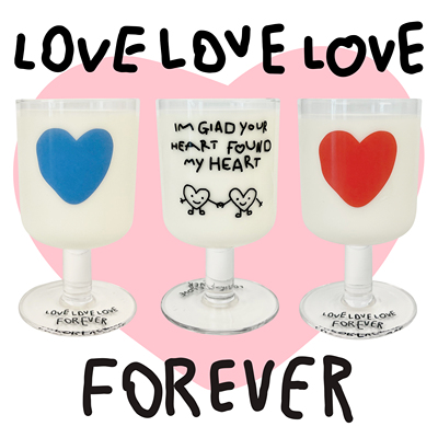 NANZA玻璃杯Ins文字可爱玻璃杯