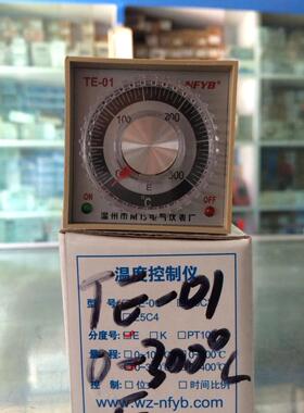 温州南方仪表温控表TE-01电烤箱封口机指针温度控制器E型300℃
