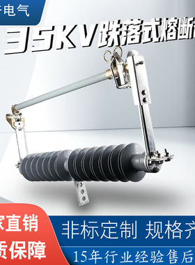 防风型跌落式熔断器HGRW1-35KV/200A令克跌落开关熔管PRWG2-40.5