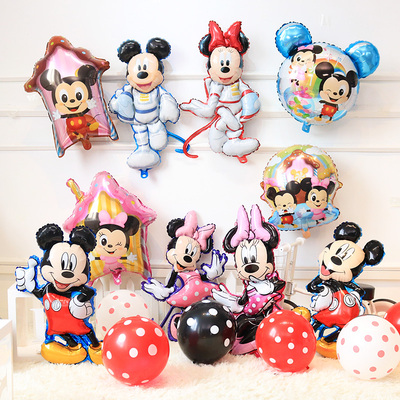 迪士尼造型米老鼠百天布置装饰