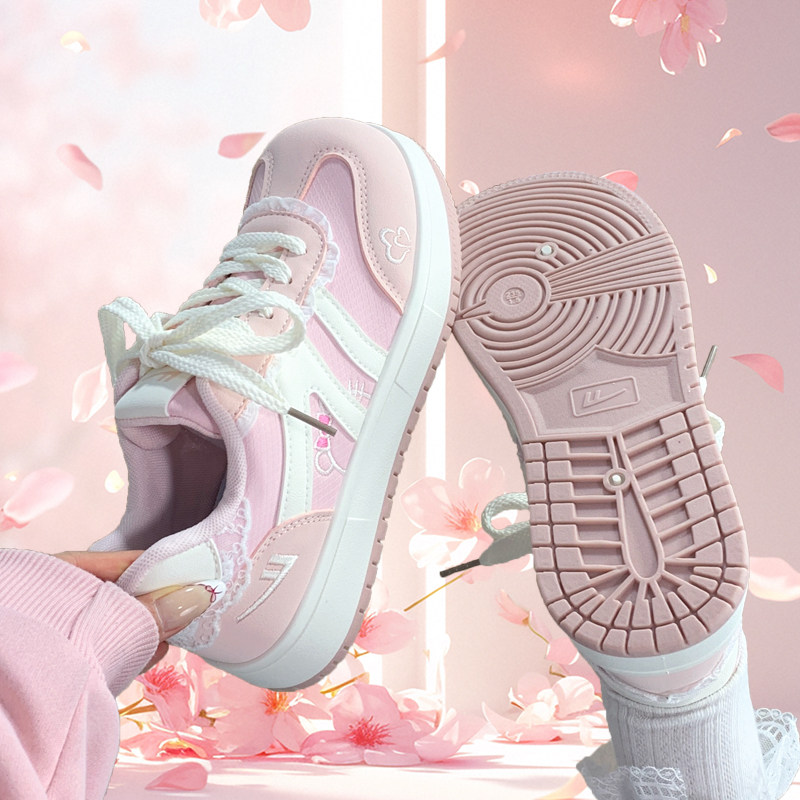回力女鞋粉色kt猫可爱大头德训鞋子新款爆款百搭学生小众休闲板鞋,女鞋,休闲板鞋,淘宝优惠券,粉丝福利购,淘宝优惠卷