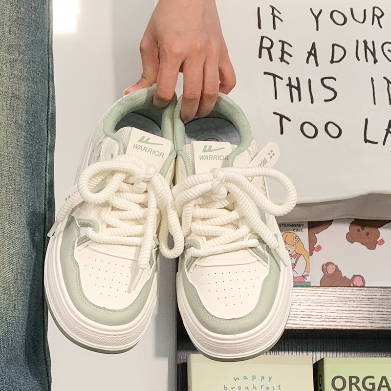 回力薄荷绿厚底板鞋女款学生百搭小众鞋子新款爆款轻便休闲小白鞋,女鞋,休闲板鞋,淘宝优惠券,粉丝福利购,淘宝优惠卷