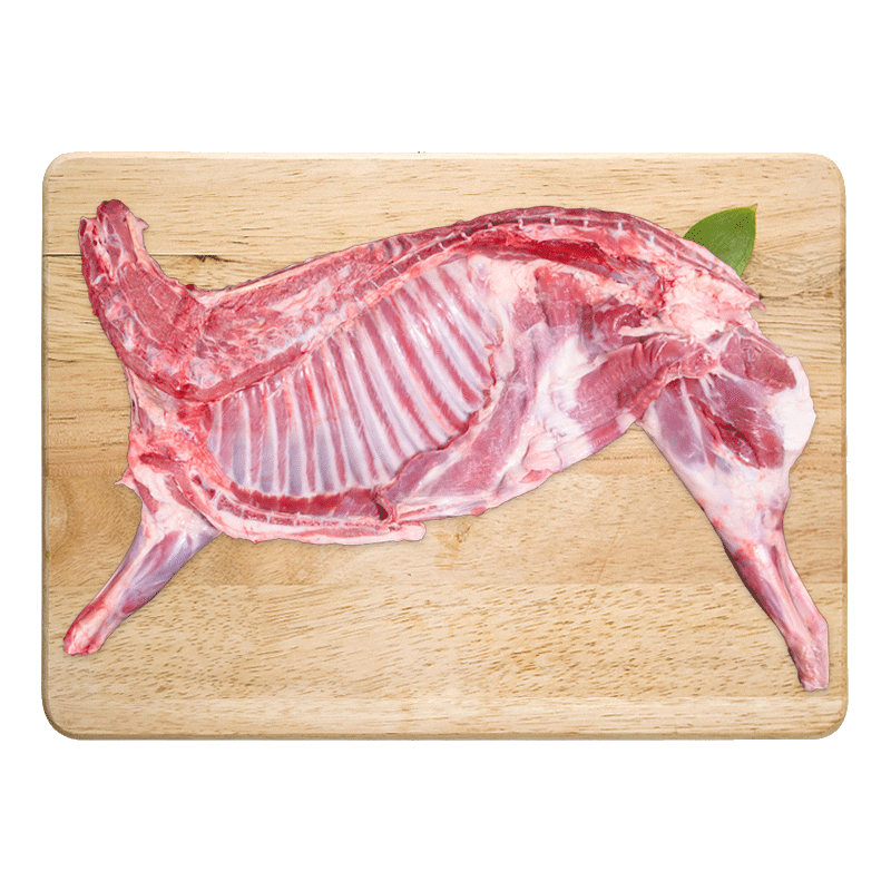 甘肃祁连山清泉滩羊玉门羊羔肉半只航空邮寄礼盒装现杀现发新鲜发