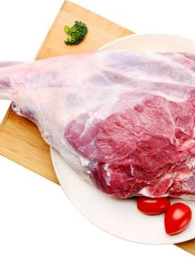 甘肃祁连山滩羊羔肉羊腿现杀现发