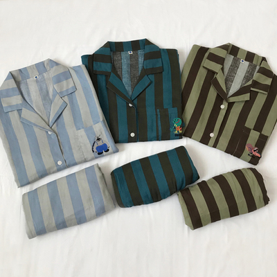 日系简约纯棉夏季可外穿家居服