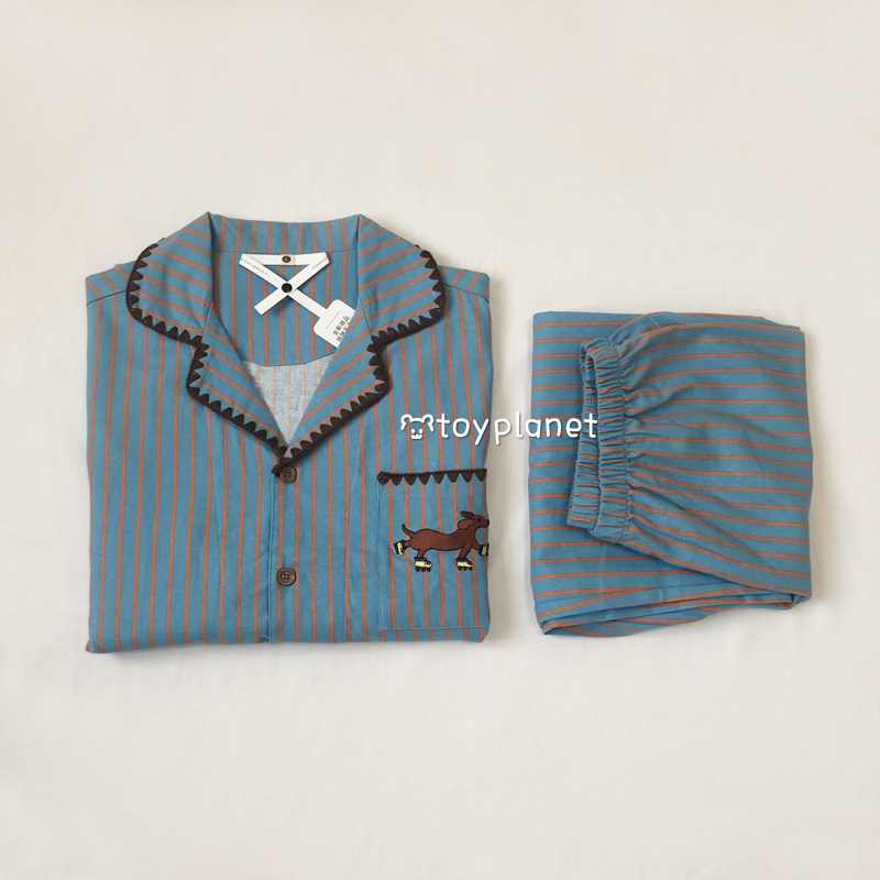 100%全棉磨毛男款春秋冬家居服
