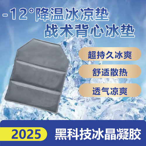战术背心板通用款夏天冰垫凉爽透气内置插板内衬防护垫板背心散热
