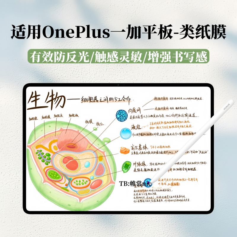 适用OnePhus一加平板Pad2Pro类纸膜pad2磨砂膜Pad Go2防反光护眼Pad Lite水凝膜高清海外版Pad3平板保护贴膜,3C数码配件,平板电脑屏幕贴膜,淘宝优惠券,粉丝福利购,淘宝优惠卷