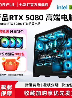 七彩虹电脑主机14900KF 14700KF 5090 5080 5070Ti 5070 4060 5060ti 显卡组装电脑台式机整机硬件diy装机