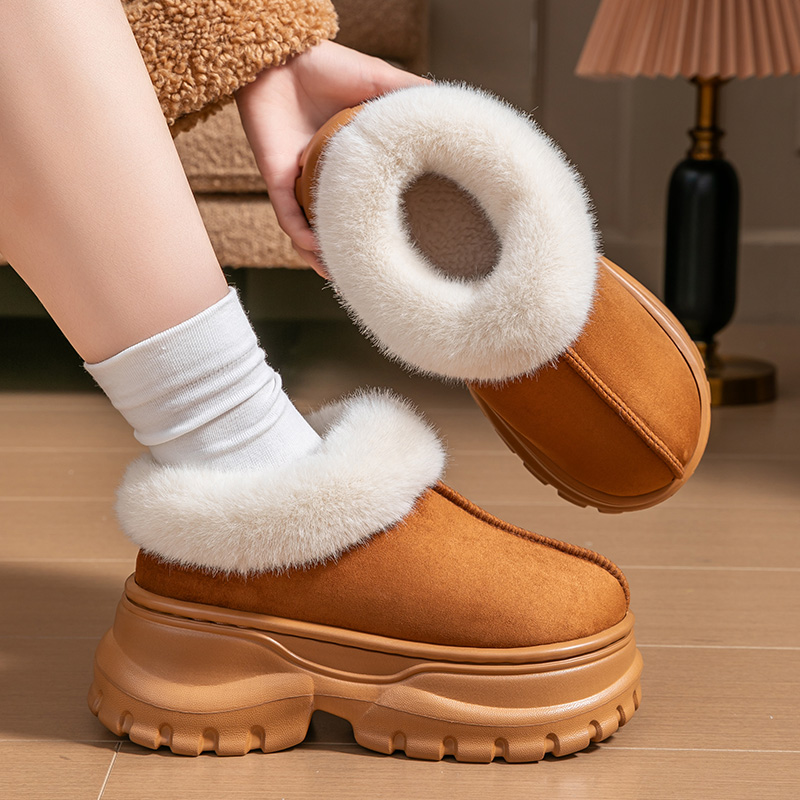 厚底棉拖鞋女款秋冬季2025新款