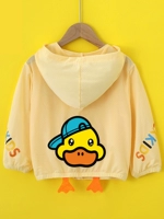 B.Duck, детский солнцезащитный крем, тонкая одежда для защиты от солнца, детская куртка для мальчиков, шелковая охлаждающая рубашка