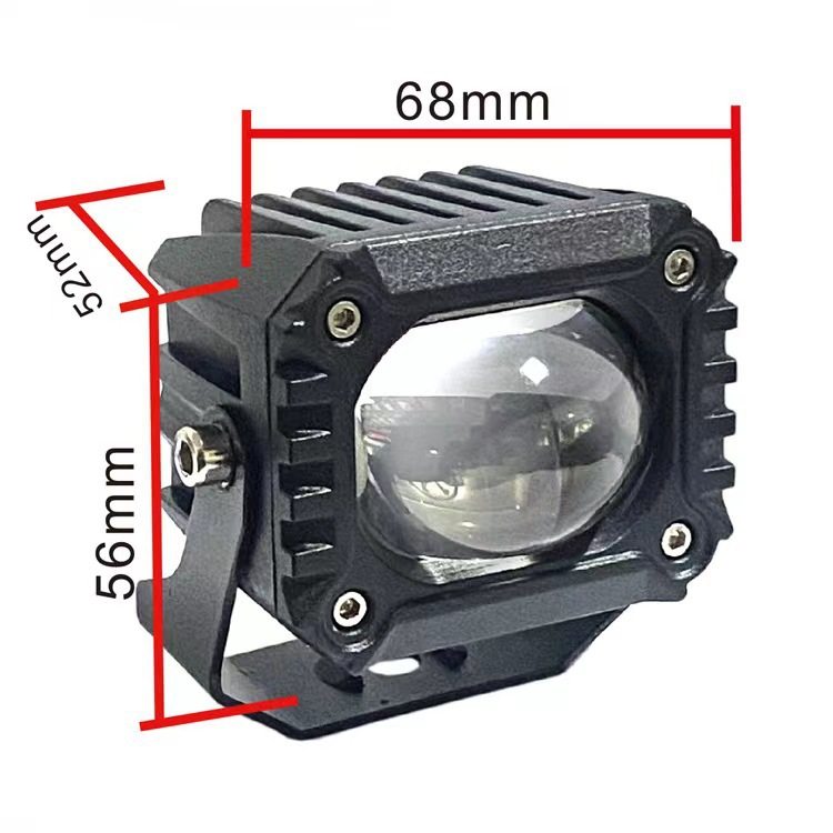 直销LED车灯摩托车射灯汽车80V黄白双色工作灯改装电动车大灯,汽车零部件/养护/美容/维保,大灯附件,淘宝优惠券,粉丝福利购,淘宝优惠卷