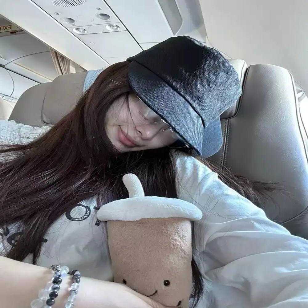 日系复古棉麻马术帽子女2025夏季新款防晒遮阳帽百搭平顶骑士帽潮