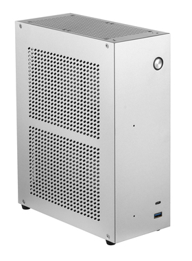 SKTC NS01 NAS电脑双3.5硬盘位迷你MINI-ITX17*19小主板DC适配器