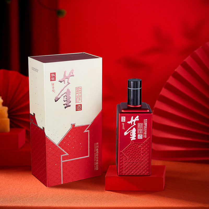 [好物体验]董酒家宴54度500ml单瓶盒装贵州董香型白酒婚宴宴席