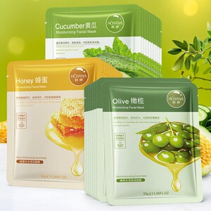橄榄黄瓜面膜补水保湿提亮肤色收缩毛孔紧致舒缓肌肤面膜女