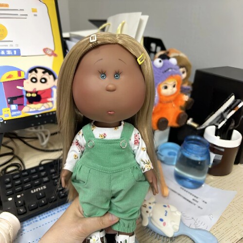 24cm西班牙土豆娃娃mia公仔裸娃套装华德夫女孩跨境工厂直销DIY娃