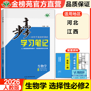 2026步步高生物选择性必修2人教版新教材同步练习题教辅书高二下册选修二高中生物多项选择题生物高中必刷题