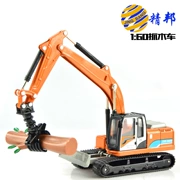 Jingbang mô phỏng hợp kim kỹ thuật xe mô hình 1:50 bánh xích lấy gỗ xe tải gỗ lấy gỗ máy trẻ em đồ chơi xe mô hình - Chế độ tĩnh