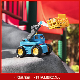 美国Driven儿童工程车模型玩具仿真消防自卸挖掘推起重直升机回收