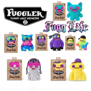 FUGGLER牙齿怪兽LIFT放克牙宝说唱歌手嘻哈系列毛绒玩偶 官方正版