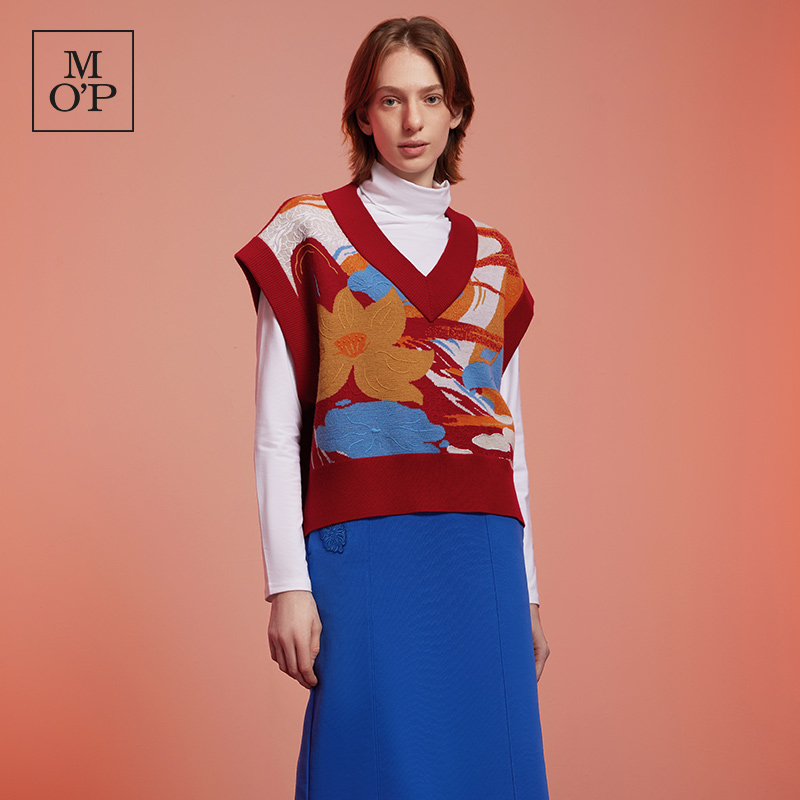 春季绵羊毛针织衫MarcO'Polo