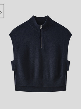 【100%绵羊毛】Marc O'Polo/MOP套头衫女春季新款简约女针织马甲