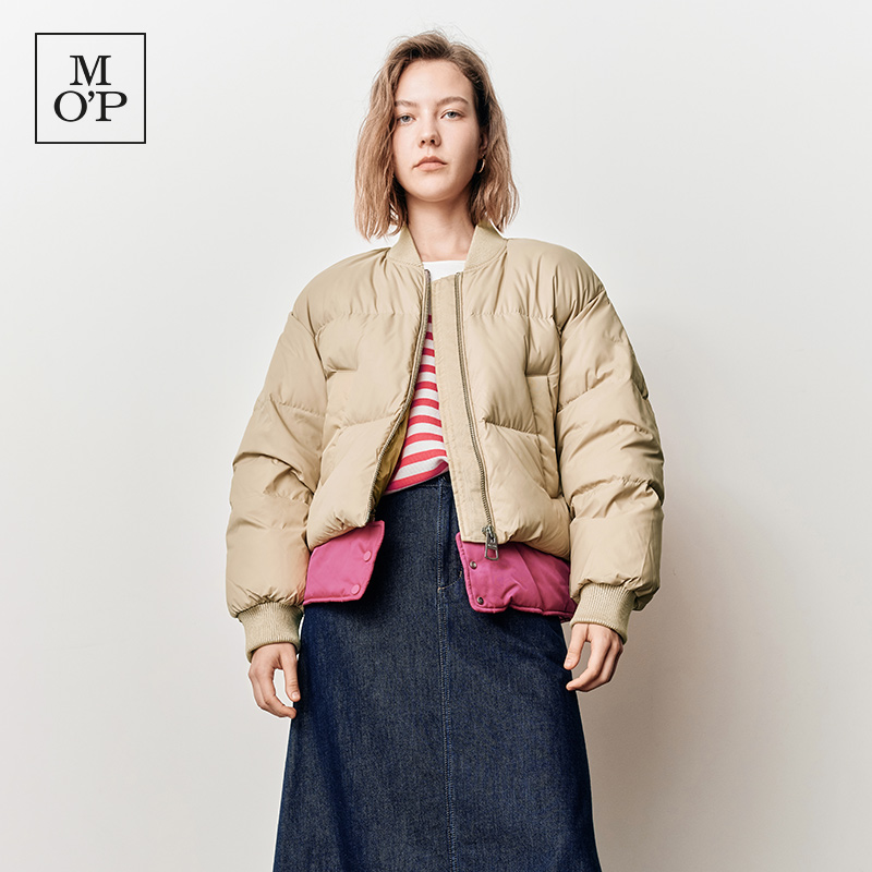 MOPChevignon联名面包羽绒服女