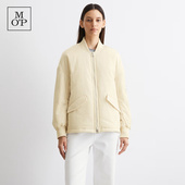 Polo MOP25春秋季 Marc 新款 简约设计棒球领飞行夹克棉服外套女