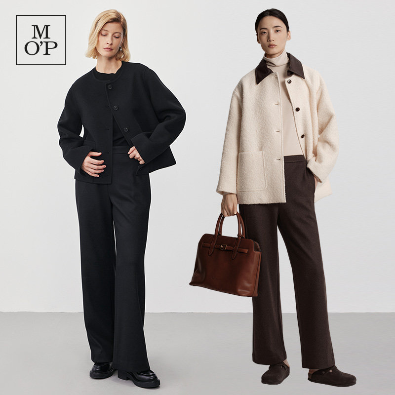 【大乐严选】MOP24冬季新款品质小香风双面呢短外套羊毛呢夹克,女装/女士精品,短外套,淘宝优惠券,粉丝福利购,淘宝优惠卷