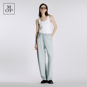 T恤简约美式 Marc 背心女 MOP2025春夏新款 简约圆领纯棉无袖 Polo