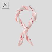 Polo MOP25春秋新款 Marc 双面印花丝巾桑蚕丝时尚 多搭女方简巾