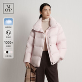 泡芙云朵高充绒量保暖羽绒服巨好看 中长款 白鹅绒 MOP2025冬新款