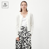 上衣女士小衫 Polo 新款 Marc 纹理镂空毛织开衫 MOP2025夏季 时尚