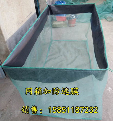 新品大闸蟹网箱养殖渔网加沿防逃泥鳅黄鳝龙虾螃蟹网箱厂家直销 - 封面