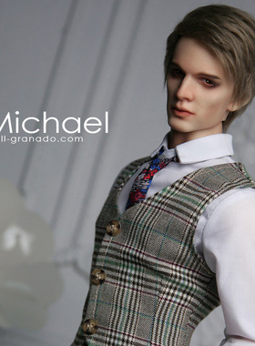 GRANADO-o番红花o-Michael大叔BJD娃娃 素头 叔头