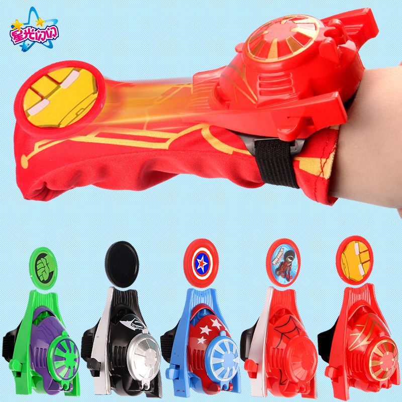 美国队长盾牌发射器飞碟玩具蜘蛛侠手套超人服儿童飞盘男孩子玩具在类目 玩具/童车/益智/积木/模型, 户外运动/休闲/传统玩具, 飞镖/射击/射箭类中 - 来自Buy2taobao.com提供专业的淘宝代购服务