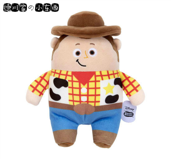 日本代购玩具总动员牛仔胡迪可爱小号毛绒玩具公仔布偶娃娃26厘米