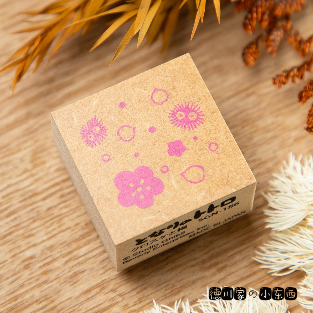 日本代购 宫崎骏 龙猫多多洛 可爱 卡通图案 印章 盖章 小 小玩具