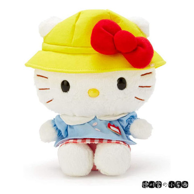 日本代购 HelloKitty 凯蒂猫 幼儿园 可爱 毛绒玩具 公仔 娃娃