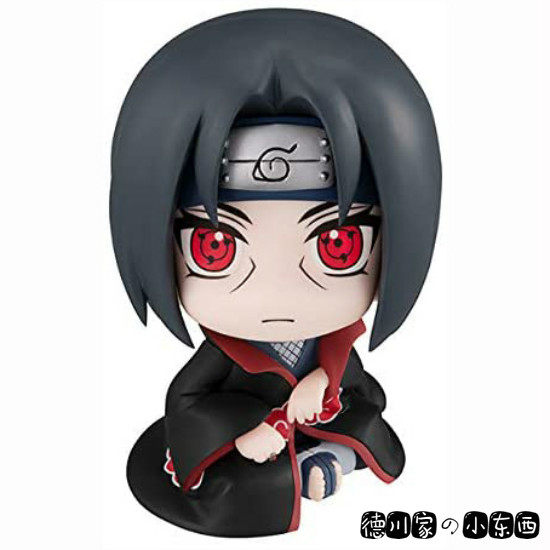 日本代购 火影忍者 疾风传 q版 宇智波鼬 坐立娃娃 可爱 摆件