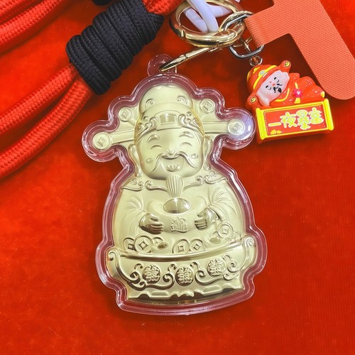 【年味款】新款马上有财手机包包钥匙扣送礼送朋友八方来财神挂饰